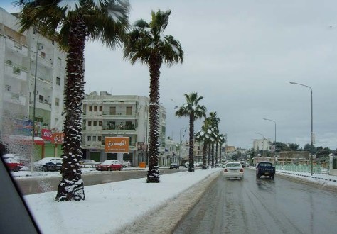 Libya Snow